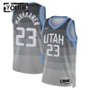 Maillot Basket Enfant Utah Jazz Lauri Markkanen 2025-26 Nike City Edition Gris Swingman